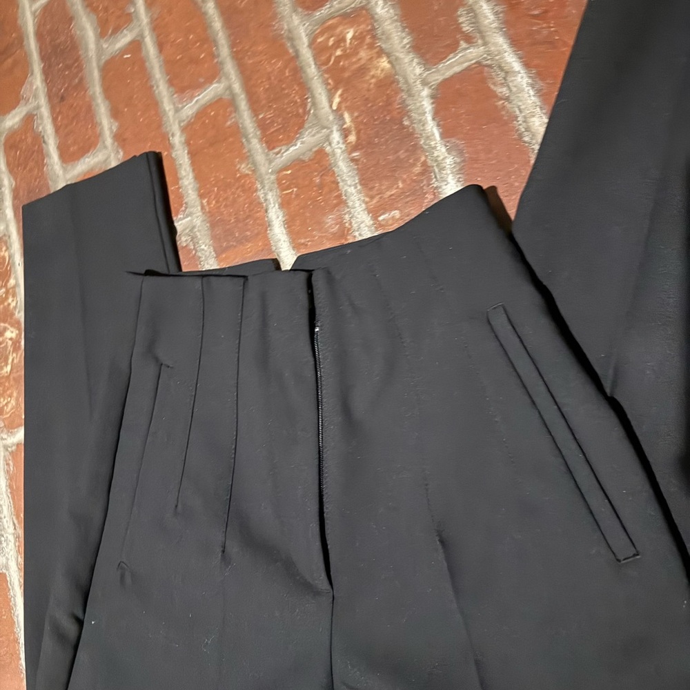Zara Black High-Waisted slacks xs brand new